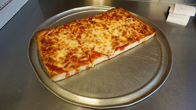 Sicilian Thick Crust Cheese Pizza (Large 16'').