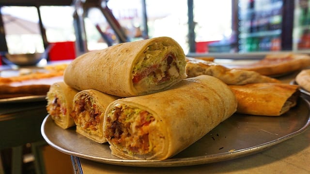 Spicy Chicken Roll.
